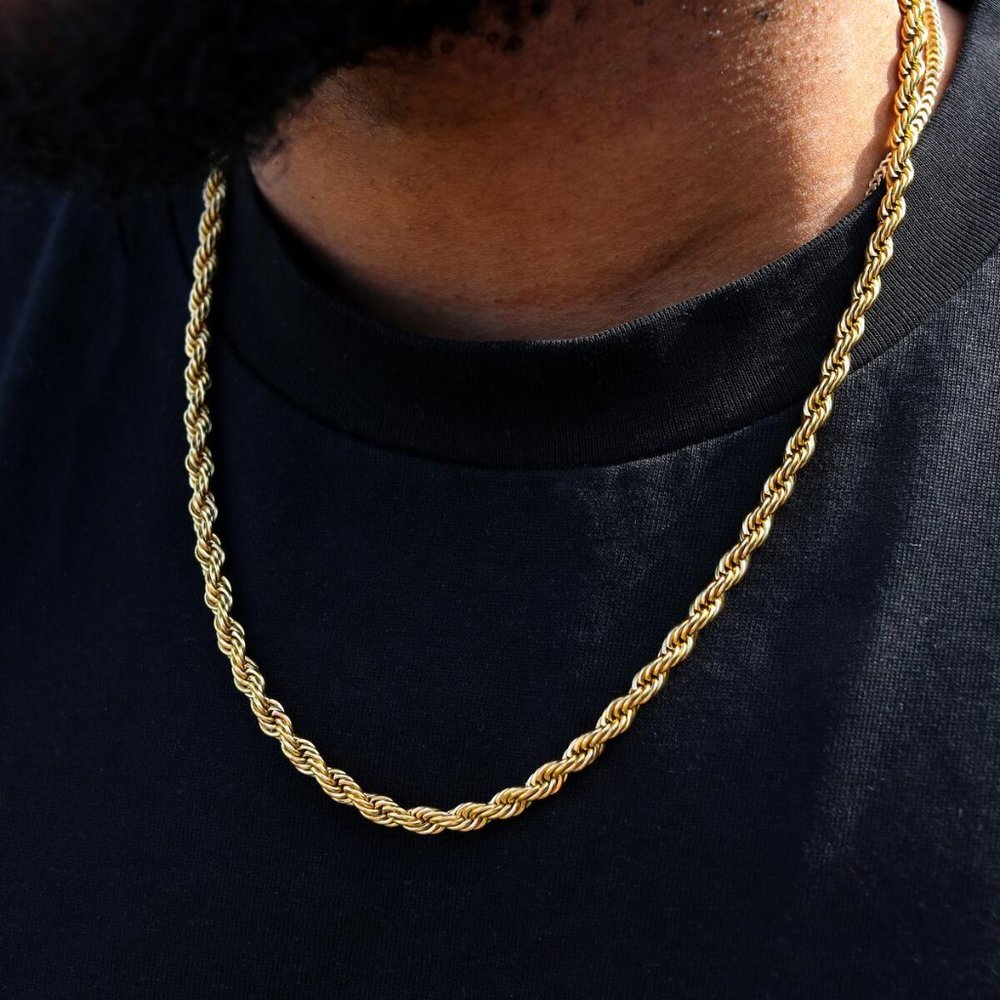 16 INCH 5MM ROPE CHAIN